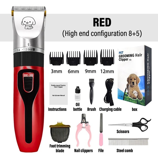 Portable Electric Pet Hair Clipper